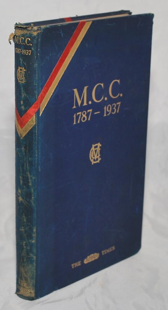 'The 150th Anniversary of the Marylebone Cricket Club 1937'. An official menu, with ribbon tie in - Image 3 of 4