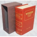 Wisden Cricketers' Almanack 1999. 136th edition. De luxe full leather bound limited edition