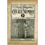 'The Daily Graphic. Cricket Number 1914'. Original complete edition of the Cricket Number for