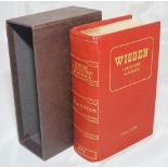 Wisden Cricketers' Almanack 1995. 132nd edition. De luxe full leather bound limited edition