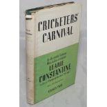'Cricketers' Carnival'. Learie Constantine. London 1948. First edition. Dedication in ink to half