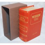 Wisden Cricketers' Almanack 2001. 138th edition. De luxe full leather bound limited edition