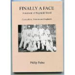 'Finally a Face. A memoir of Reginald Wood'. Philip Paine. Tunbridge Wells 2007. Limited edition no.