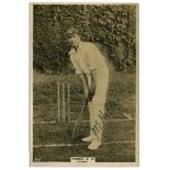 John Berry 'Jack' Hobbs, Surrey & England 1905-1934. Phillips 'Pinnace' premium issue cabinet size