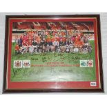 '140 Years of Nottingham Forest Football Club'. Large colour print produced in 2006 comprising of an