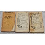 Wisden Cricketers' Almanack 1900 & 1901. 37th and 38th editions. There are two copies of the 1900