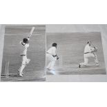 Test and County cricket photographs 1970s/1980s. A selection of over one hundred and twenty original