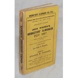 Wisden Cricketers' Almanack 1917. 54th edition. Original paper wrappers. Some wear and age toning to