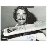 Australia Test cricketers 1970s-1980s. Six copy mono and colour photographs of Australia Test