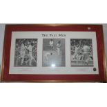 'The Fast Men'. Dennis Lillee, Jeff Thomson and Rodney Hogg. Very large print featuring three