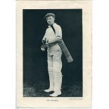 Don Bradman. New South Wales, South Australia & Australia 1927-1949. Original bookplate printed