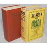 Wisden Cricketers' Almanacks 1964 and 1965. Original hardback edition, the 1965 with dustwrapper