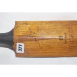 Frank Edward Woolley. Kent & England 1906-1938. A Gunn & Moore 'Autograph' cricket bat used by