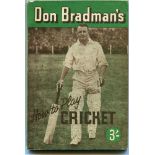 'How to Play Cricket'. Don Bradman. Melbourne 1948. Second Australian edition. Pictorial colour