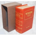 Wisden Cricketers' Almanack 2000. 137th edition. De luxe full leather bound limited edition