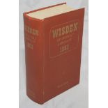 Wisden Cricketers' Almanack 1953. Original hardback. Odd very minor faults otherwise in good