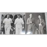 Cricket photographs 1940s/1970s. An interesting selection of over one hundred original mono press