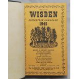 Wisden Cricketers' Almanack 1945 & 1946 and 1947. 82nd, 83rd and 84th editions. The 1945 and 1946