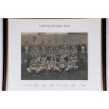 'Leicester City (Rugby) Football Club. Season 1919-1920'. Original mono photograph of the