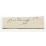 Ronald Thomas Stanyforth, Oxford University, Yorkshire & England, 1914-1933. Good pencil signature