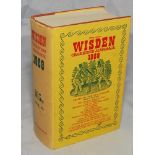 Wisden Cricketers' Almanacks 1968. Original hardback with dustwrapper. Some minor age toning to