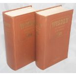 Wisden Cricketers' Almanack 1958 and 1959. Original hardbacks. Both books with cocked spine