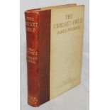 'The Cricket-Field'. James Pycroft. Edited by F.S. Ashley-Cooper. London 1922. Original leather
