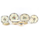 Fifty Three (53) Piece Royal Doulton "The Vernon" Partial Dinnerware Set. Includes 8 dinner