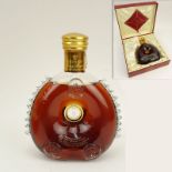 Baccarat Louis XIII Grande Champagne Cognac Crystal Decanter in Original Display Box. Decorated with