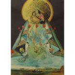 Salvador Dalí, Spanish (1904-1989) Color Lithograph, The Virgin of Guadalupe. Pencil signed lower