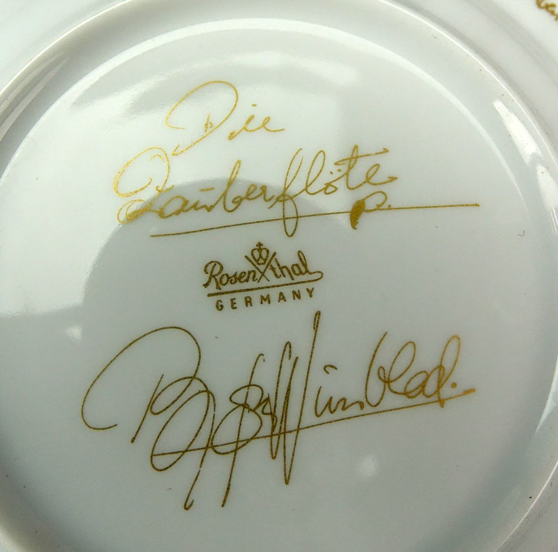 Forty Five (45) Piece Rosenthal - Continental Magic Flute Bjorn Winblad Porcelain Dinner Service. - Image 4 of 6