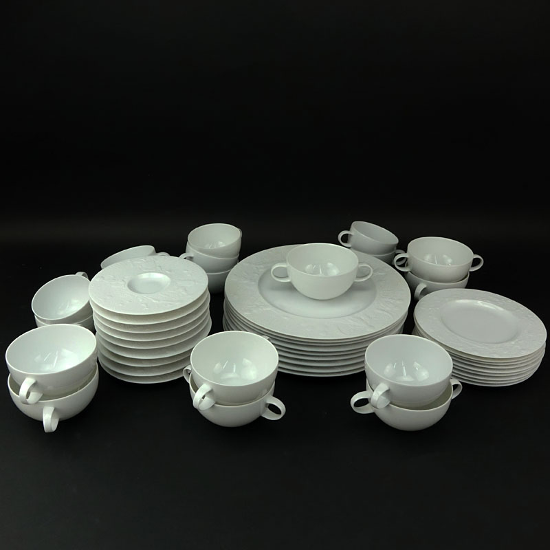 Forty Five (45) Piece Rosenthal - Continental Magic Flute Bjorn Winblad Porcelain Dinner Service.