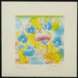 Peter Max, American (born 1937) 1981 Color Lithograph. Pencil signed, numbered 132/280. Good