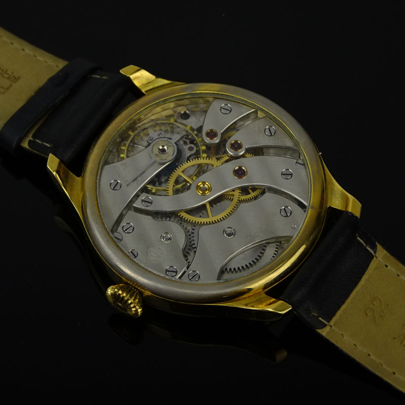 Men's International Watch Co Watch with Skeleton Back and Automatic Movement, Gold Tone Case, - Image 3 of 5