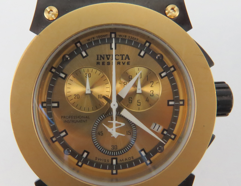 Three (3) Men's Invicta Watches. Includes: Subaqua NOMA lll Stainless Steel Chronograph Strap Watch, - Image 2 of 4