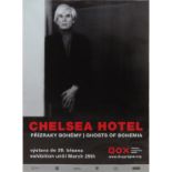 Exhibition Poster From DOX Centre for Contemporary Art 'Chelsea Hotel: Ghosts of Bohemia' Features