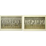 Two (2) Ornamental Frieze Engravings After Francesco Piranesi, Italian (born circa 1758-1810).