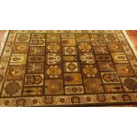 Modern Persian Style Carpet. Unsigned. Good condition. Measures 99" x 135'. Shipping: Third