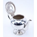 Camusso Peruvian Sterling Silver Tea Pot. Stamped industria Peruvian plata esterlina 925 Camusso