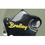 Modern Bradley Mandolin with Case. Signed. Damage to Outer Lip or else Very Good Condition. Measures