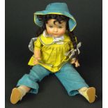 Vintage 20th Century Penwood Sleeper Doll. Unsigned but we Believe the Box is Original. Sold at