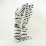 Jack Charney, American (20th C.) Ceramic Bunched Acrobat Sculpture. Signed and dated 1990. Normal