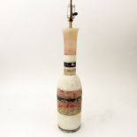 Vintage Quartz Lamp. Unsigned. Measures 19-1/2" H. Shipping: Third party. (estimate $100-$150)