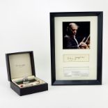 Limited Edition Montegrappa Invito La Traviata Set in Original Box. Includes: sterling silver