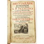 18th Century Book - "Breviarium Romanum" Francisci Capucinorum. IN-12. Published 1760 - Andream