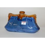 A Bourne Denby stoneware hot water bottle in the form of a ladies handbag Condition