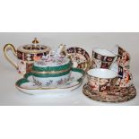 A Royal Crown Derby part tea service in the 2451 pattern,