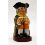 A Royal Doulton 'Happy John' Toby jug, printed mark verso and impressed 8321,