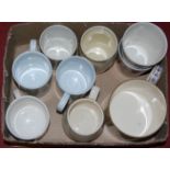 A small collection of assorted commemorative mugs and tankards etc to include Wedgwood 25th