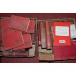 Two boxes of miscellaneous books to include; The Popular History of the Great War,